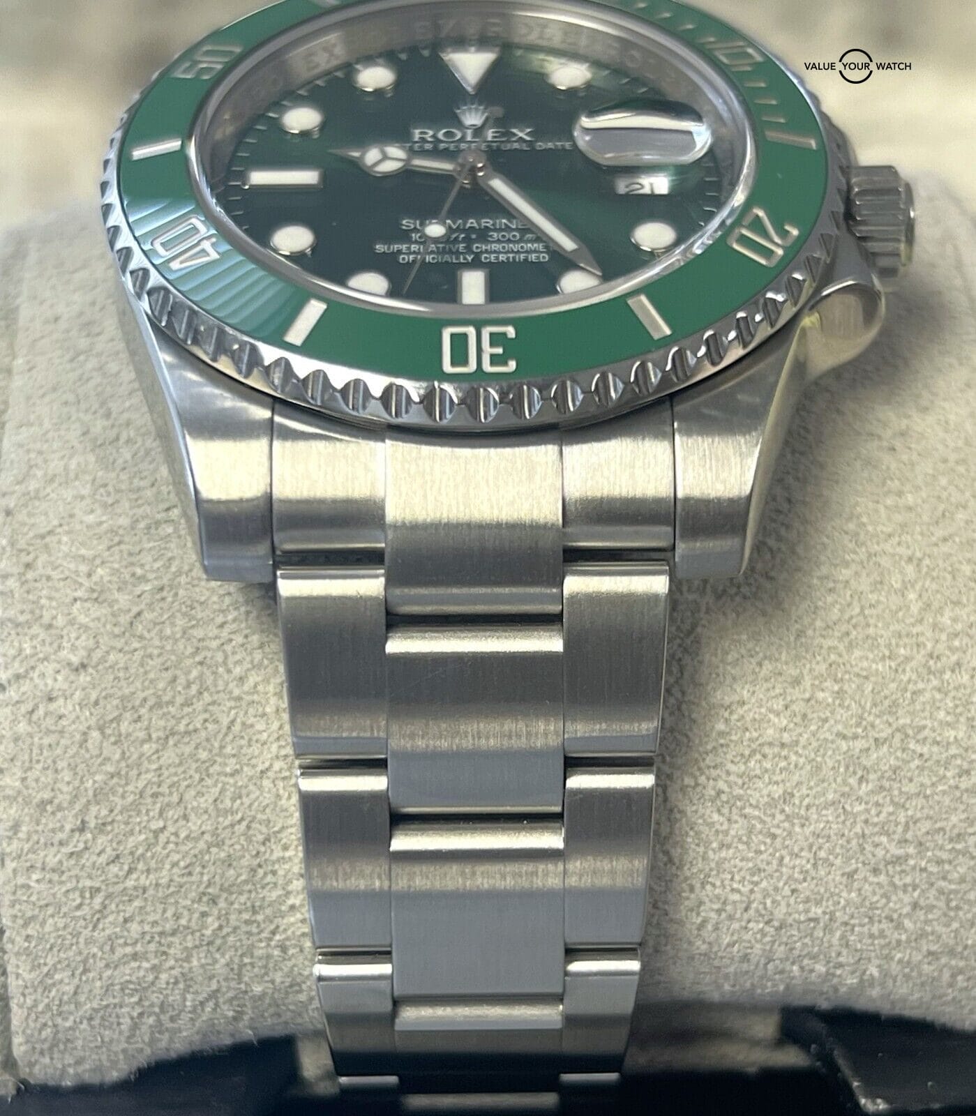 Rolex Submariner “Hulk” 116610LV Stainless Steel 40mm BOXES/PAPERS! - Image 13