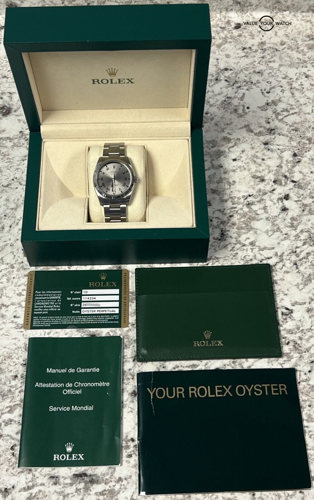 Rolex Air King 114234 Stainless Steel Silver Dial 34mm BOXES/PAPERS! - Image 5