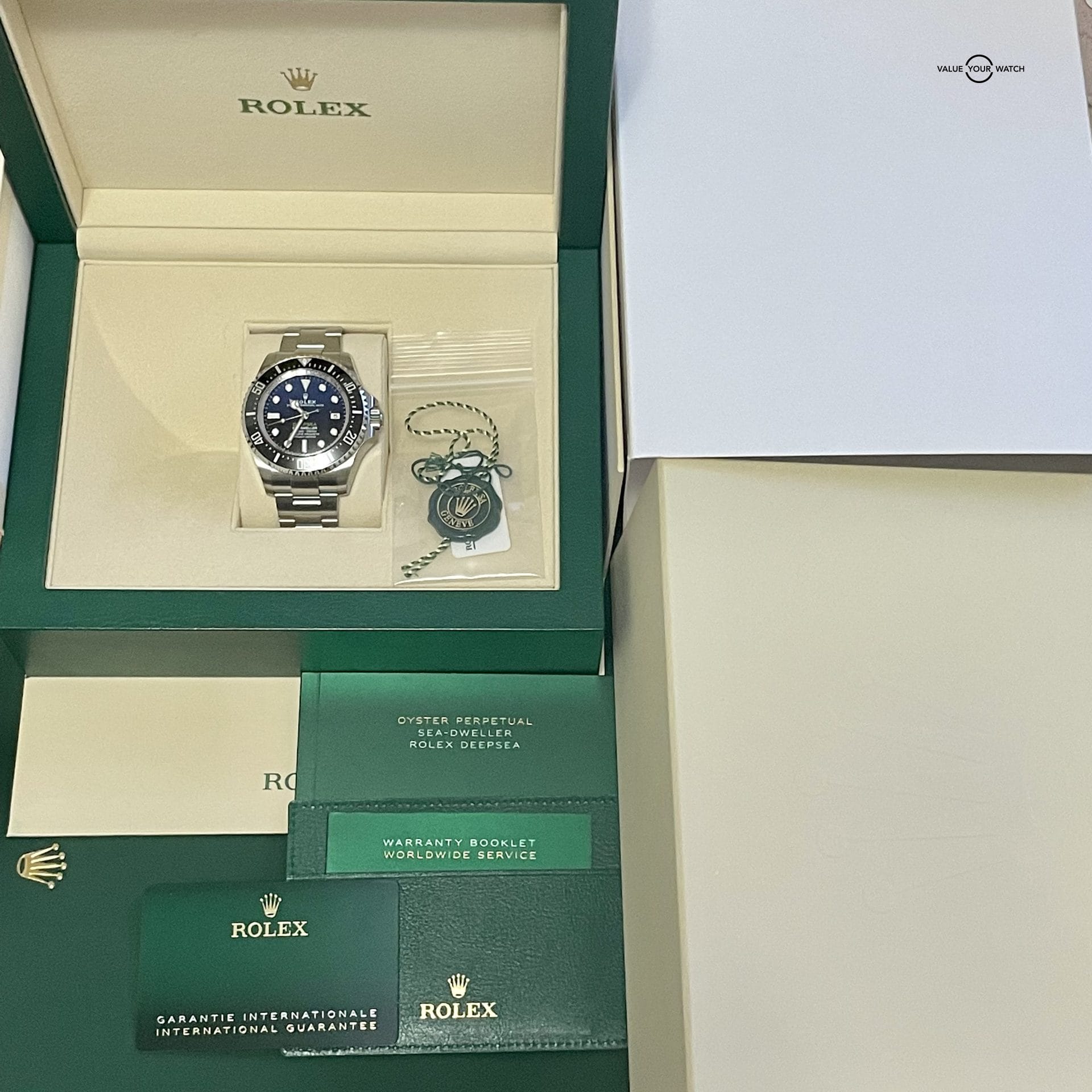 Rolex Sea-Dweller Deepsea James Cameron 136660 New Complete set box papers 2023 - Image 3