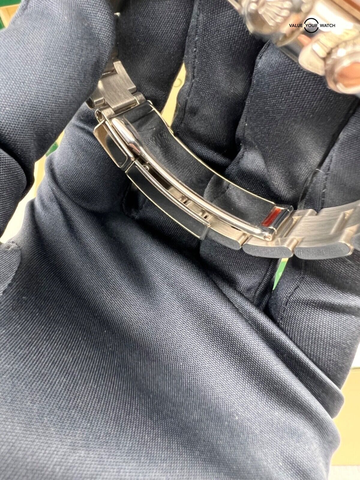 2020 Rolex Daytona 116506A Platinum Ice Blue Dial with Baguette Hour Markers - Image 4