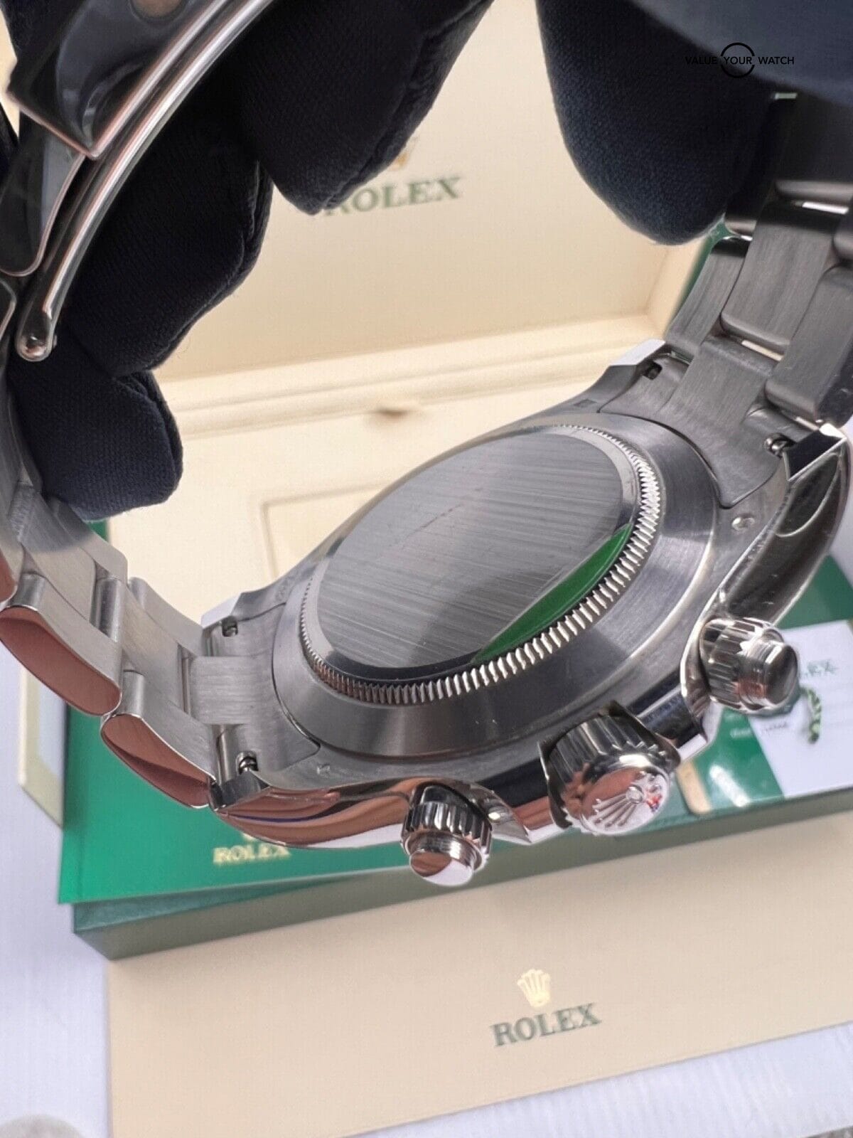 2020 Rolex Daytona 116506A Platinum Ice Blue Dial with Baguette Hour Markers - Image 5