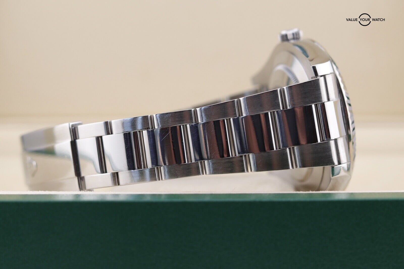 CLEAN Rolex 116334 Datejust 41 Rhodium Diamond Dial Stainless Box Paper 2016 - Image 2