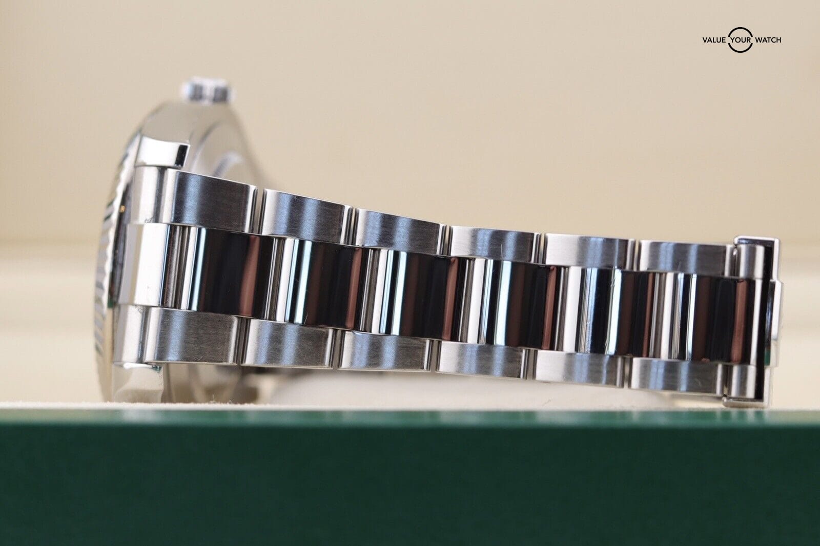 CLEAN Rolex 116334 Datejust 41 Rhodium Diamond Dial Stainless Box Paper 2016 - Image 3