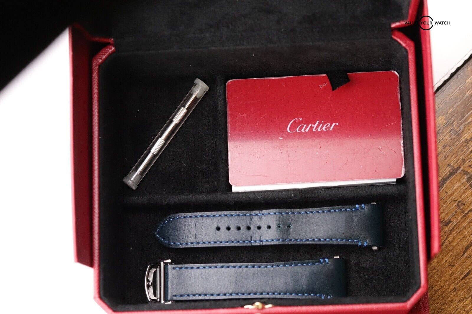 Cartier Santos De Cartier Large Model Auto Steel Mens Bracelet Watch WSSA0030 - Image 6