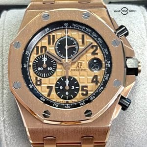 Audemars Piguet Royal Oak Offshore 18K Rose Gold 42mm Brick 26470OR BOXES/PAPERS