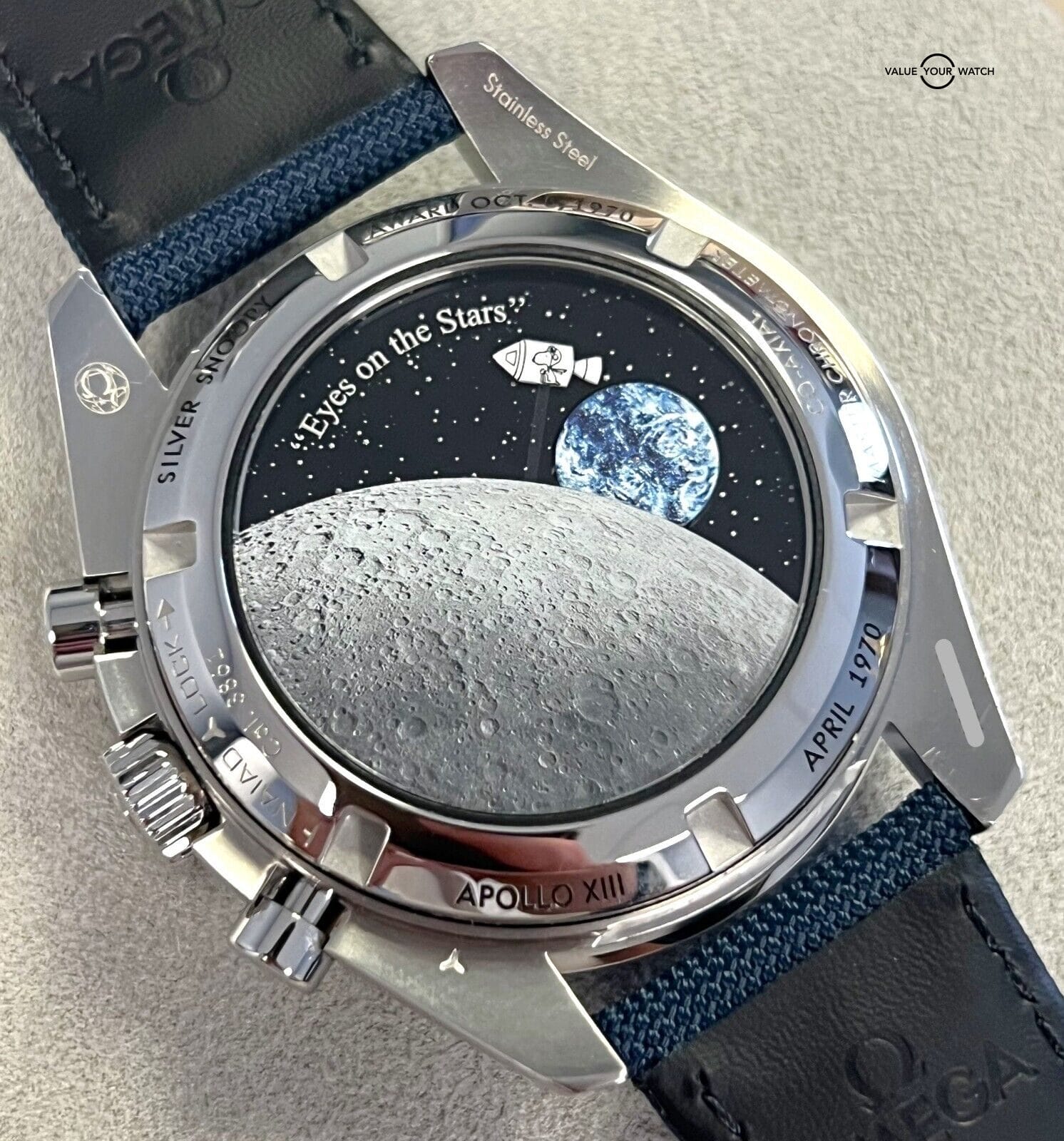 2023 Omega Speedmaster Silver Snoopy Award 50th Anniversary BOXES/PAPERS! - Image 2