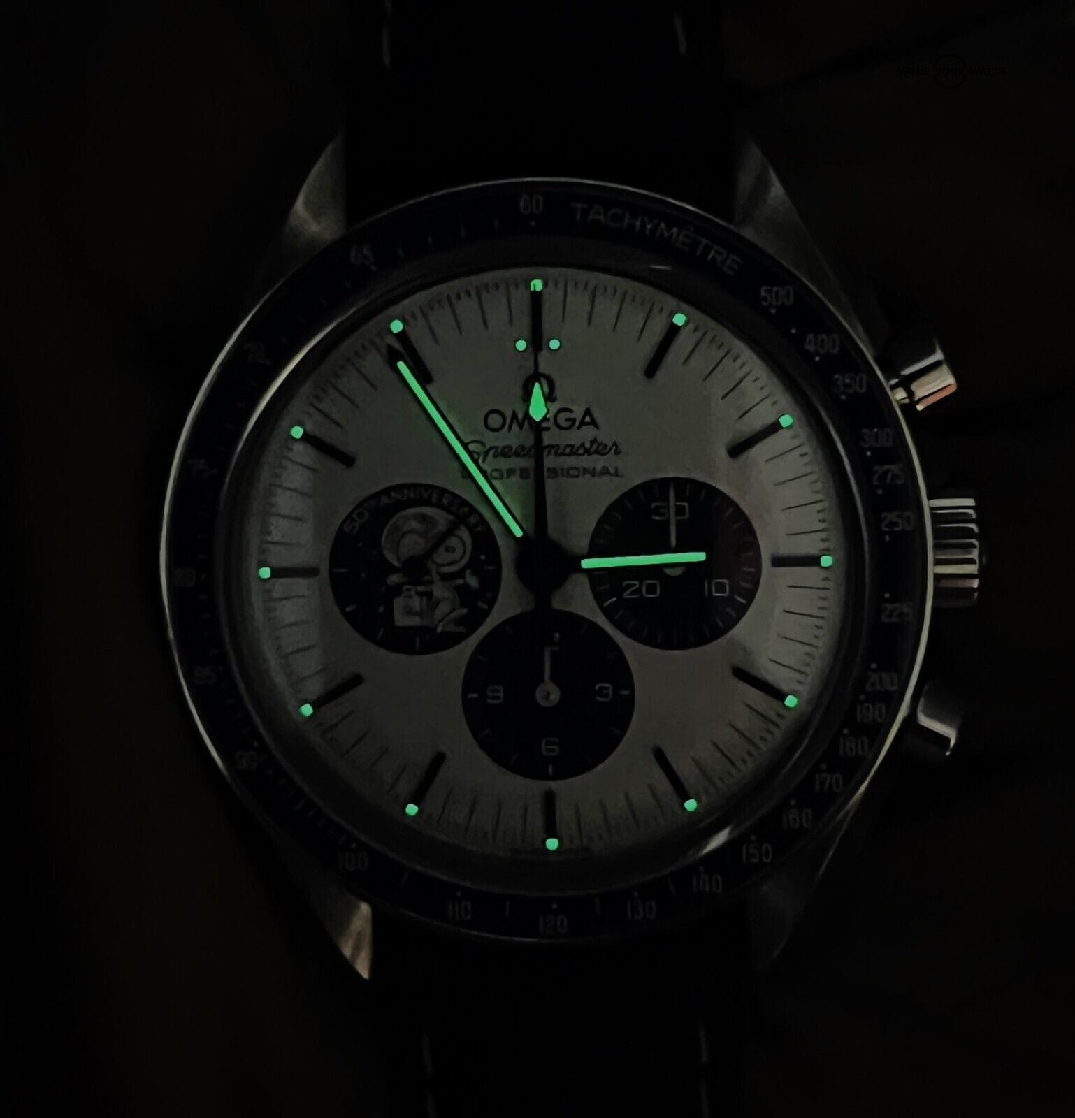 2023 Omega Speedmaster Silver Snoopy Award 50th Anniversary BOXES/PAPERS! - Image 7