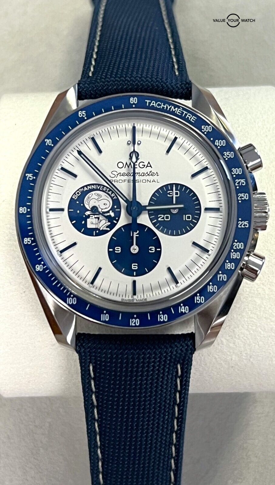 2023 Omega Speedmaster Silver Snoopy Award 50th Anniversary BOXES/PAPERS! - Image 12