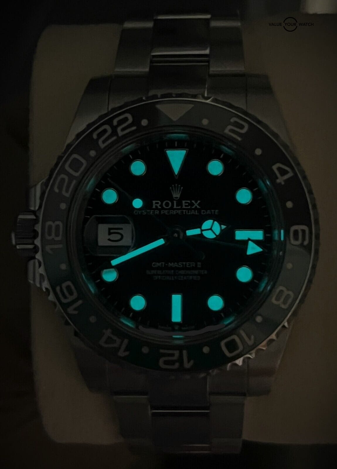 2023 Rolex GMT-Master II 126720VTNR Sprite Stainless Steel Oyster BOXES/PAPERS! - Image 8