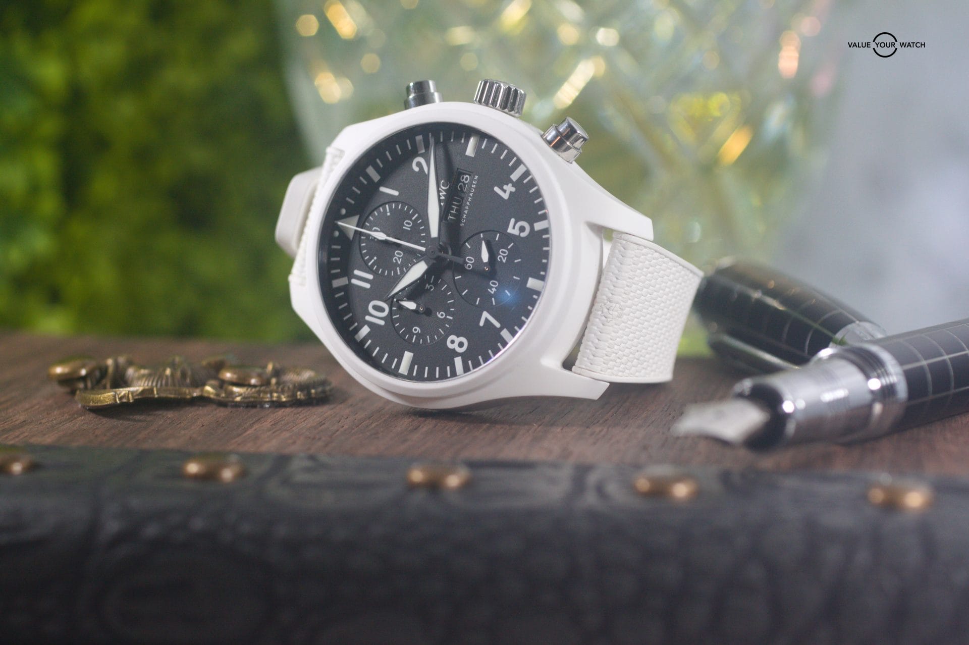 IWC Pilot Top Gun Lake Tahoe IW389105 44mm Chronograph Ceramic Box & Papers - Image 3