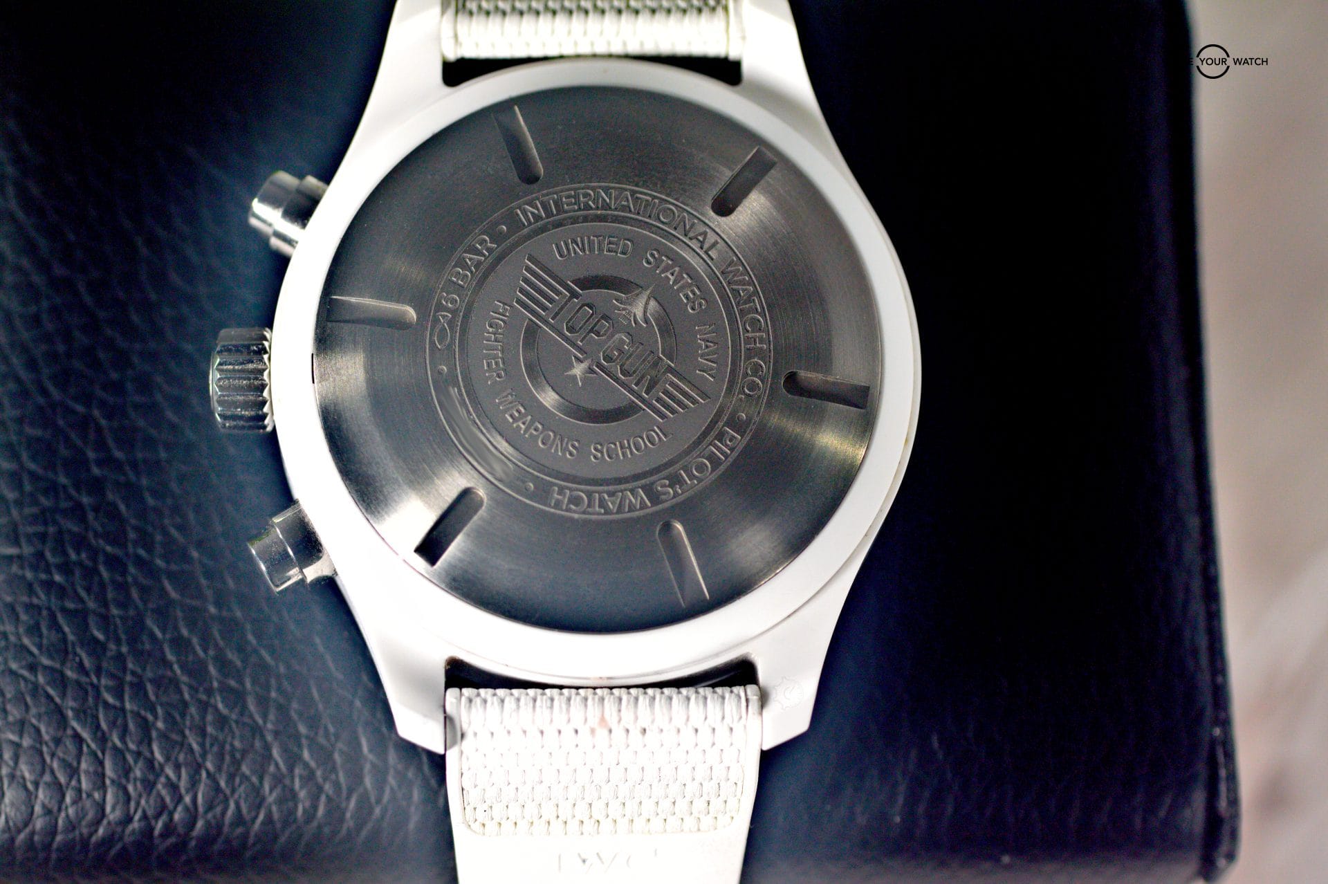 IWC Pilot Top Gun Lake Tahoe IW389105 44mm Chronograph Ceramic Box & Papers - Image 6