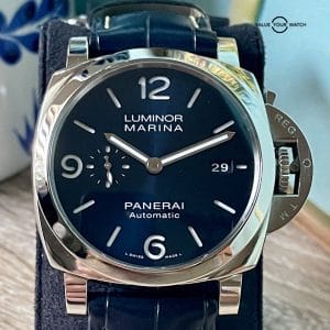 Panerai Luminor Marina PAM01313 44mm Blue Dial Complete Set