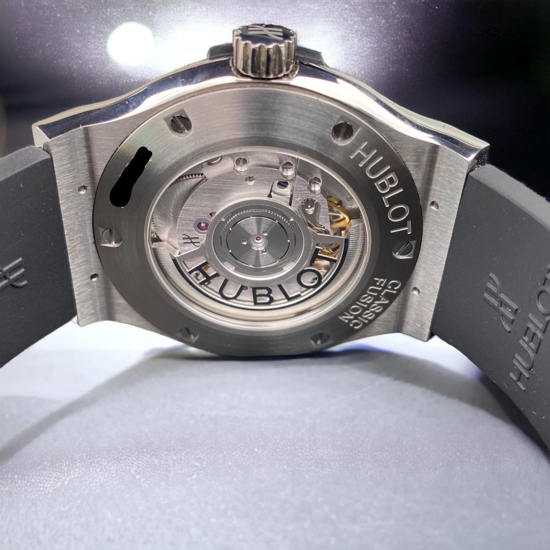 Hublot Classic Fusion Titanium Men's Black Automatic 42mm Date Watch MSRP $7600 - Image 6