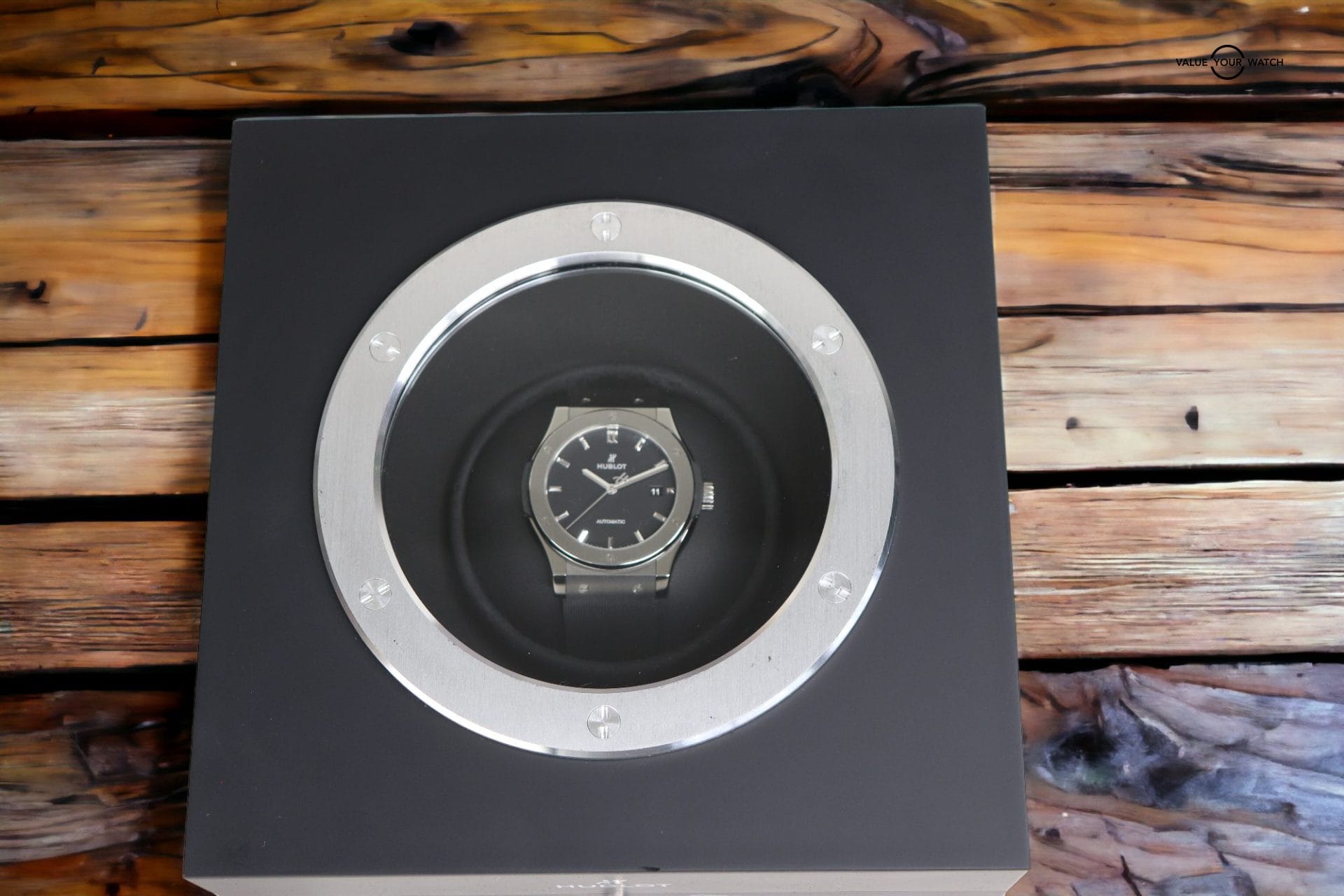 Hublot Classic Fusion Titanium Men's Black Automatic 42mm Date Watch MSRP $7600 - Image 21