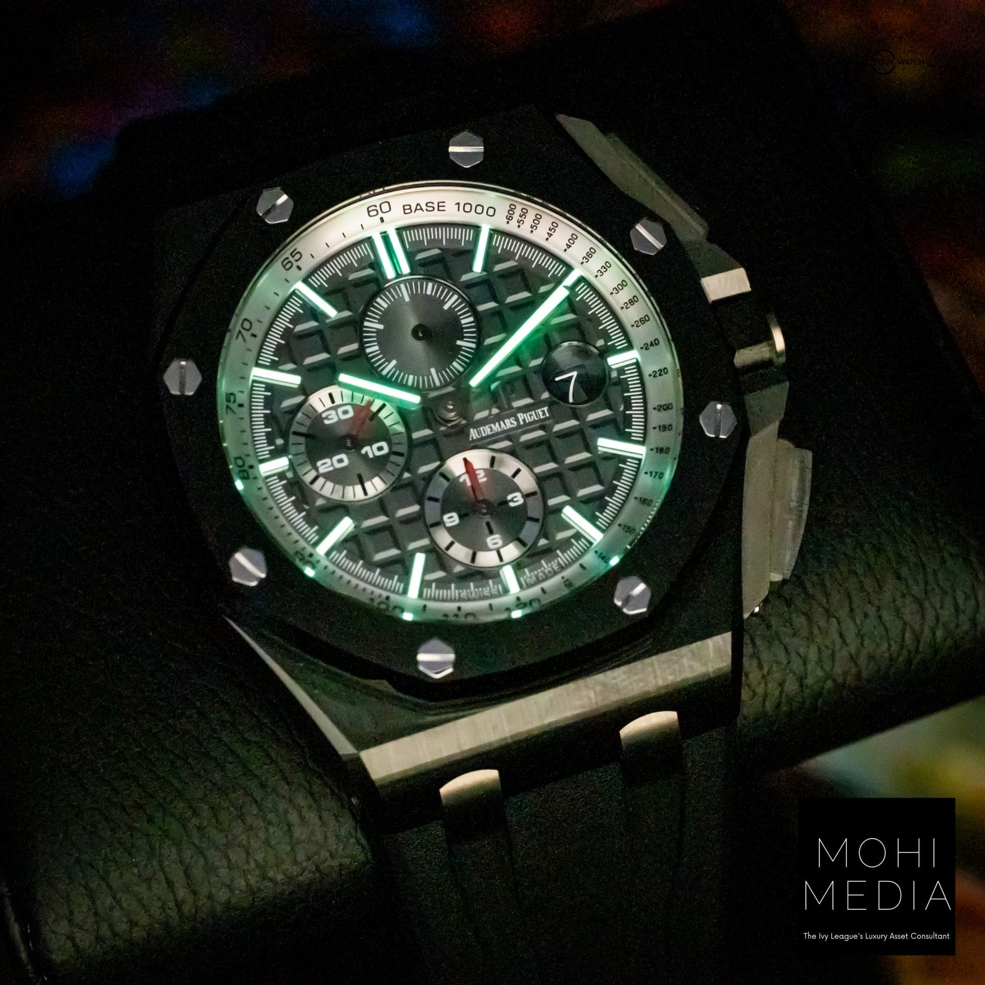 Audemars Piguet Royal Oak Offshore 44mm AP Black Ceramic Grey 26405CE FULL SET - Image 12