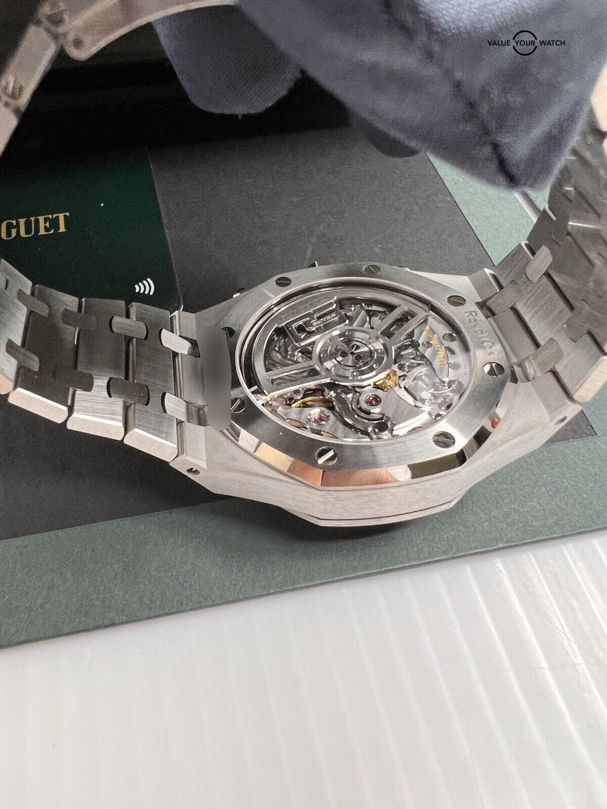 2022 Audemars Piguet Royal Oak "50th Anniversary" 41mm Steel Blue Dial Chrono - Image 2