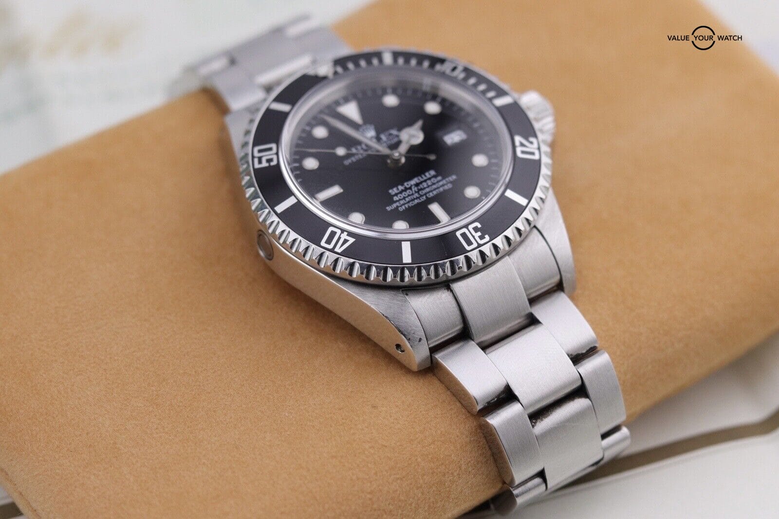 1995 Rolex Sea-Dweller 16600 Complete Set | Black Dial Oyster Steel Bracelet - Image 7