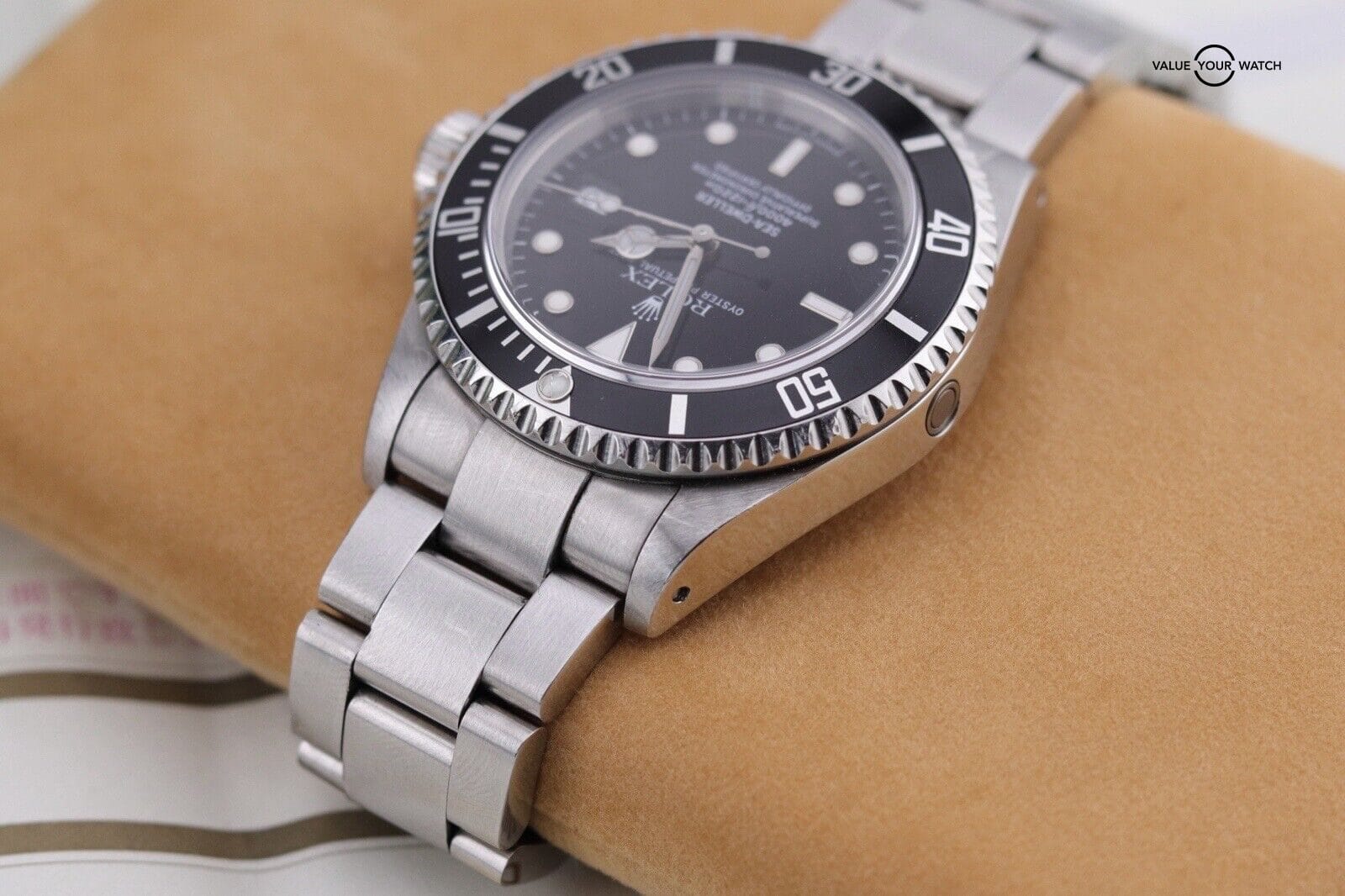 1995 Rolex Sea-Dweller 16600 Complete Set | Black Dial Oyster Steel Bracelet - Image 8