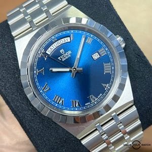 Tudor Royal 41mm Blue Dial Stainless Steel M28600 BOXES/PAPERS!