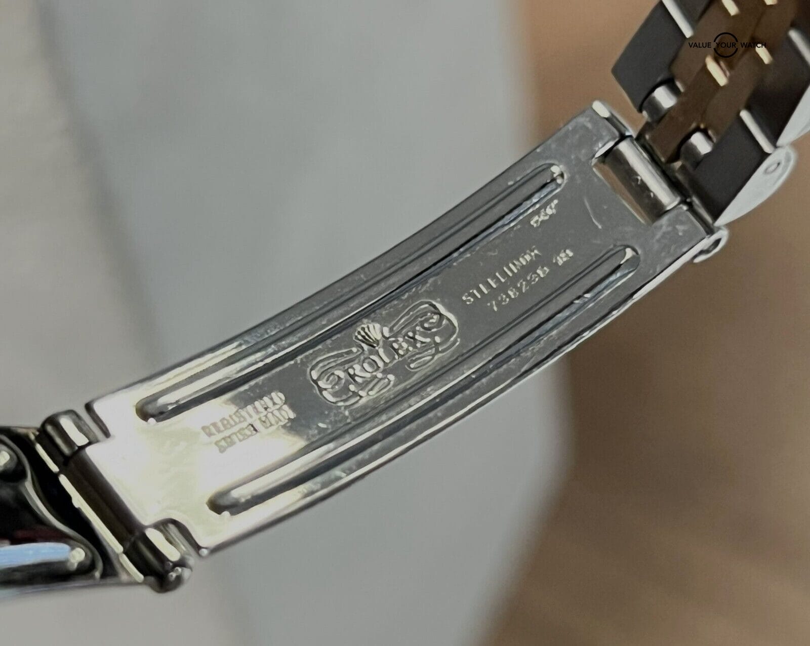 Rolex Ladies Oyster Perpetual 6916 DIAMONDS Two Tone Yellow Gold & SS! - Image 8