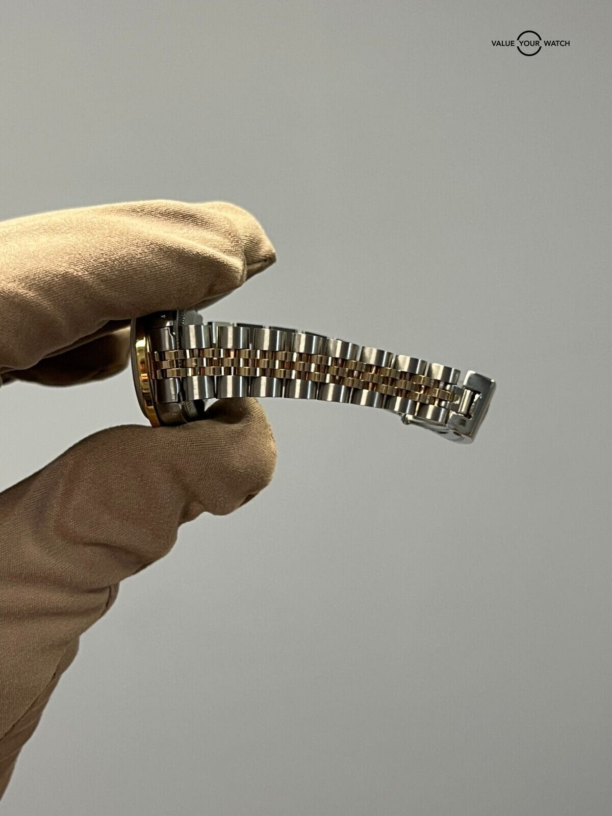 Rolex Ladies Oyster Perpetual 6916 DIAMONDS Two Tone Yellow Gold & SS! - Image 10