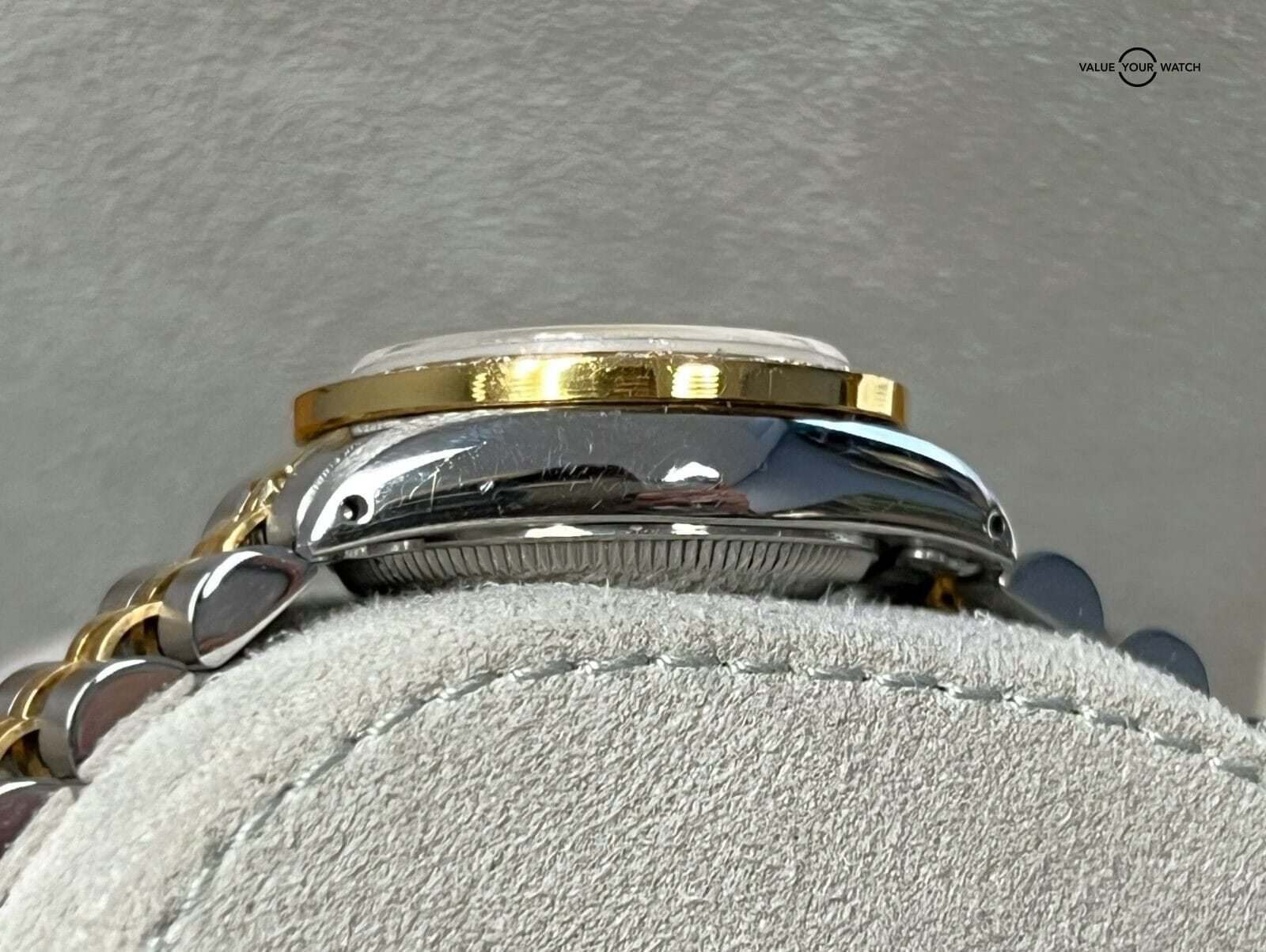 Rolex Ladies Oyster Perpetual 6916 DIAMONDS Two Tone Yellow Gold & SS! - Image 11