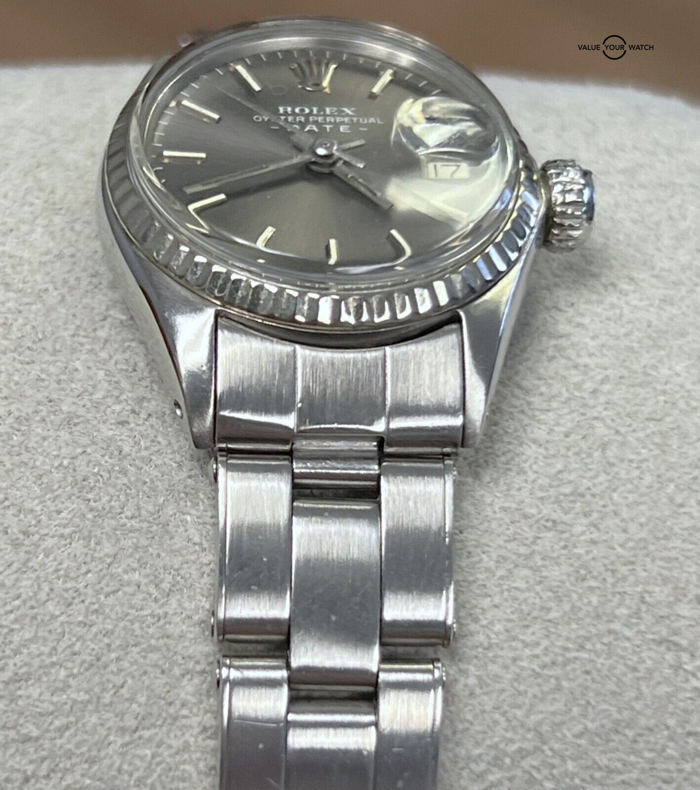 Rolex Ladies Oyster Perpetual Date 6517 Stainless Steel Automatic! - Image 13