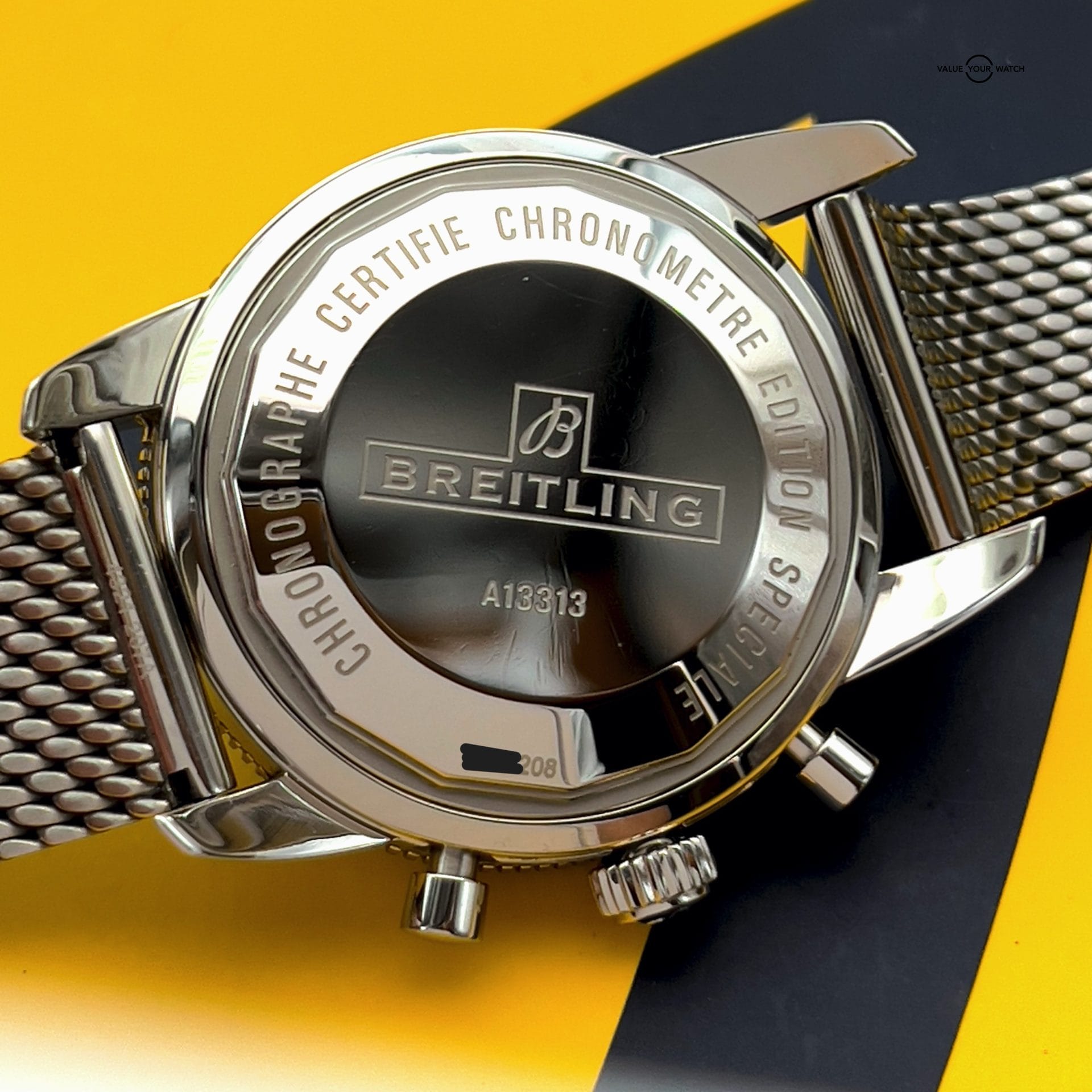 Breitling Superocean Heritage II Chronograph 44mm Black / A13313 / 2022 B&P - Image 7