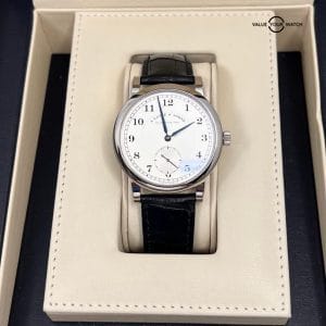 Write 160 character text for meta description which includes for sale on Value Your Watch and some info about the watch : 2011 AP Serviced Complete Set Audemars Piguet Royal Oak White Dial 39mm Steel