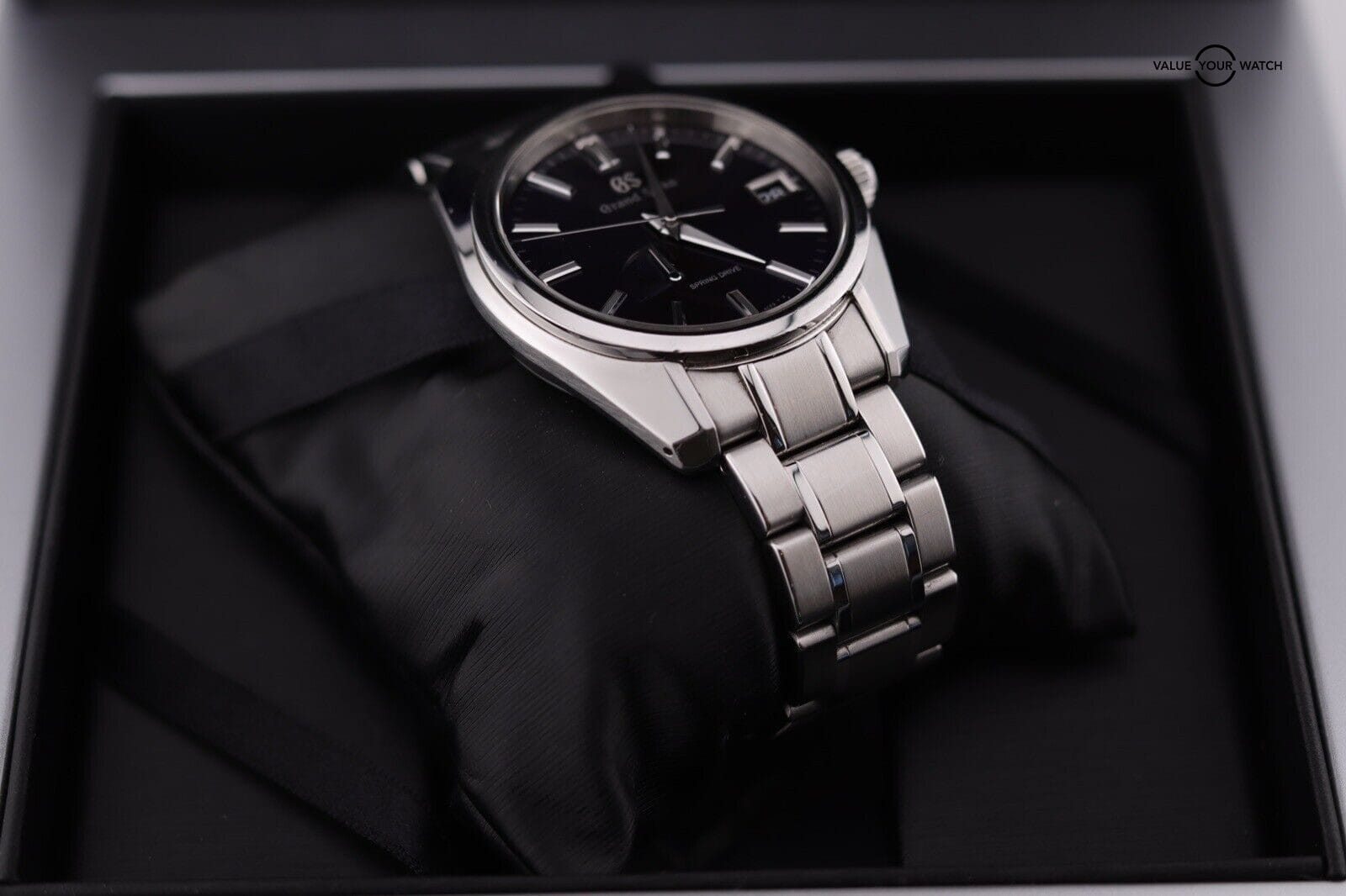 Grand Seiko Spring Drive Heritage 40mm Blue Watch SBGA375 2019 B&P - Image 3