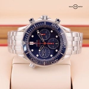OMEGA Diver 300M Co-Axial Chronograph Blue Men's Watch - 212.30.44.50.03.001