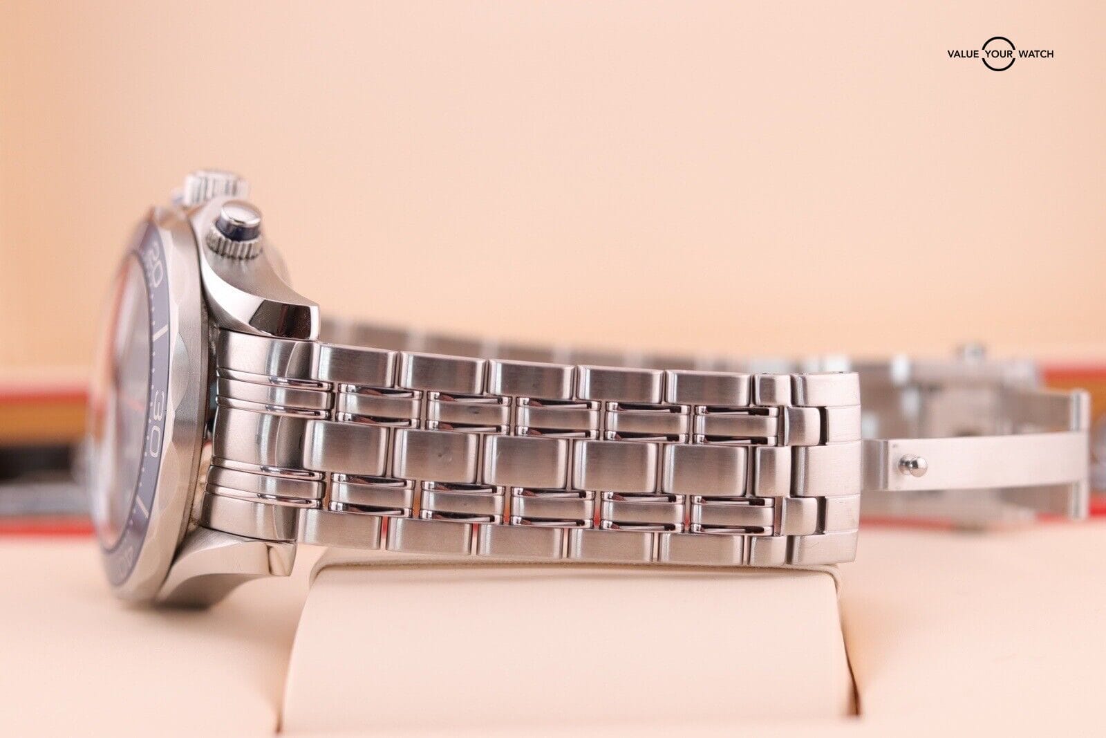 OMEGA Diver 300M Co-Axial Chronograph Blue Men's Watch - 212.30.44.50.03.001 - Image 4