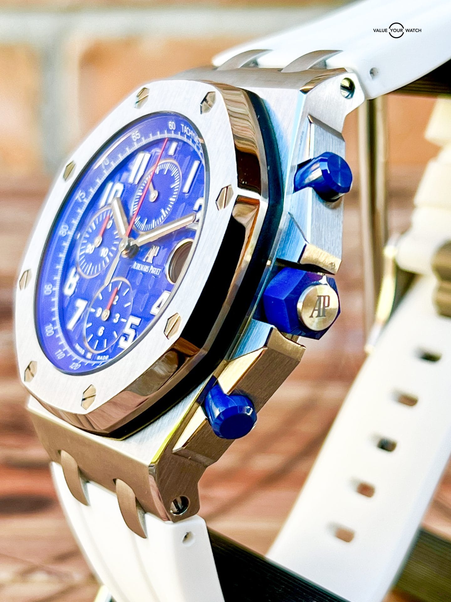 DISCONTINUED/RARE* Audemars Piguet Royal Oak Offshore Indigo Blue