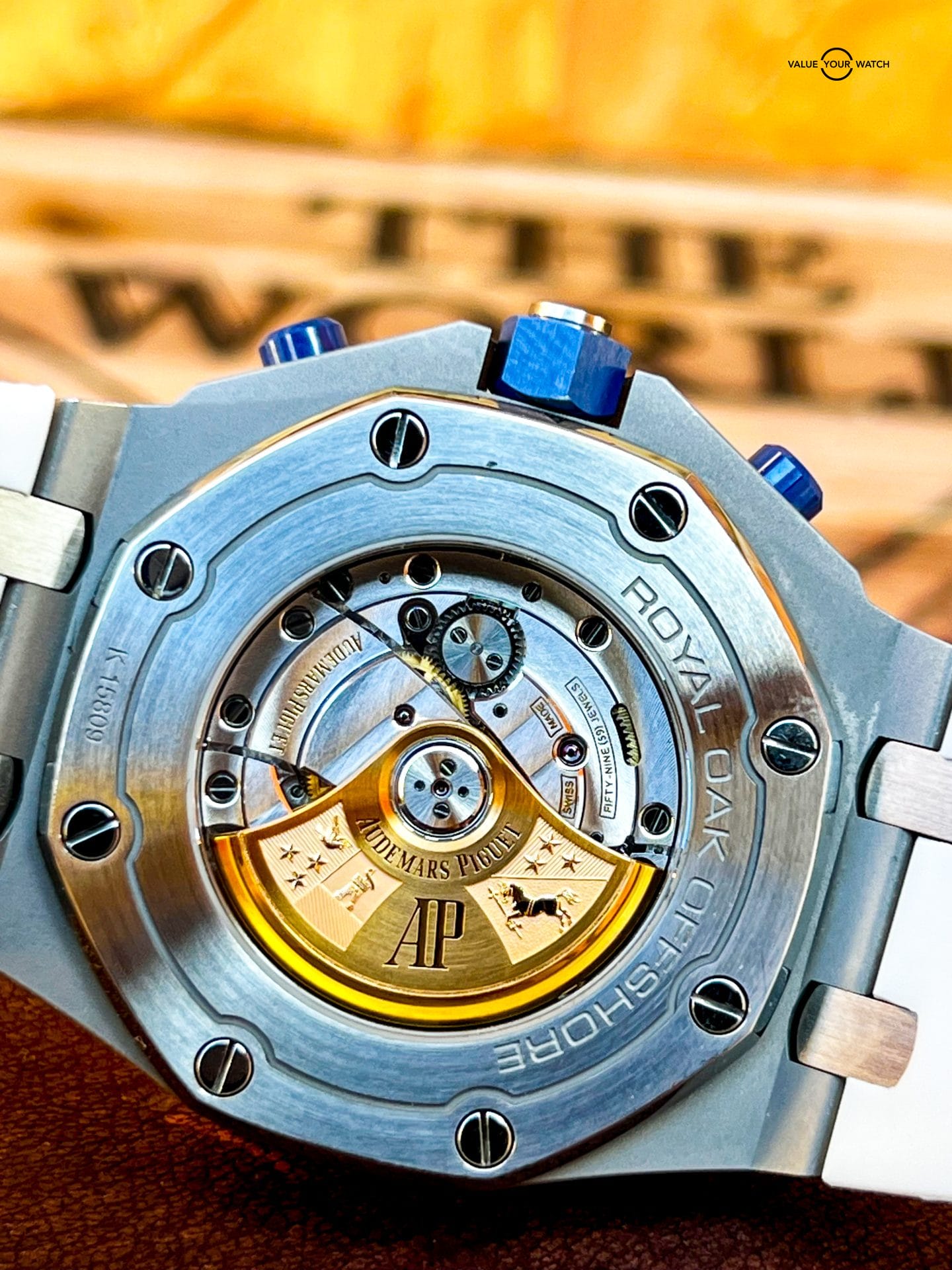 *DISCONTINUED/RARE* Audemars Piguet Royal Oak Offshore Indigo Blue 42mm Complete - Image 8