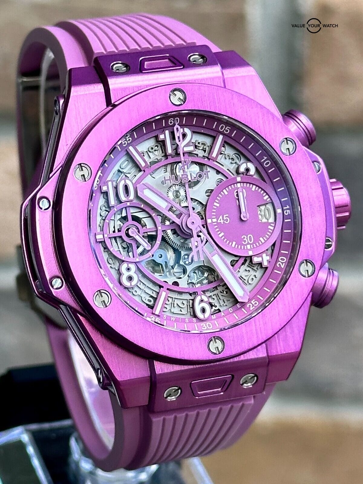 NEW Hublot Big Bang Unico Summer Purple 1 of 200 Limited 441.UL.5820.NR
