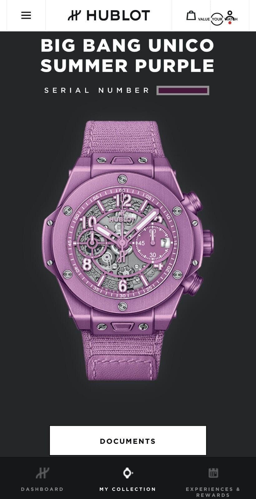 NEW Hublot Big Bang Unico Summer Purple 1 of 200 Limited 441.UL.5820.NR - Image 7