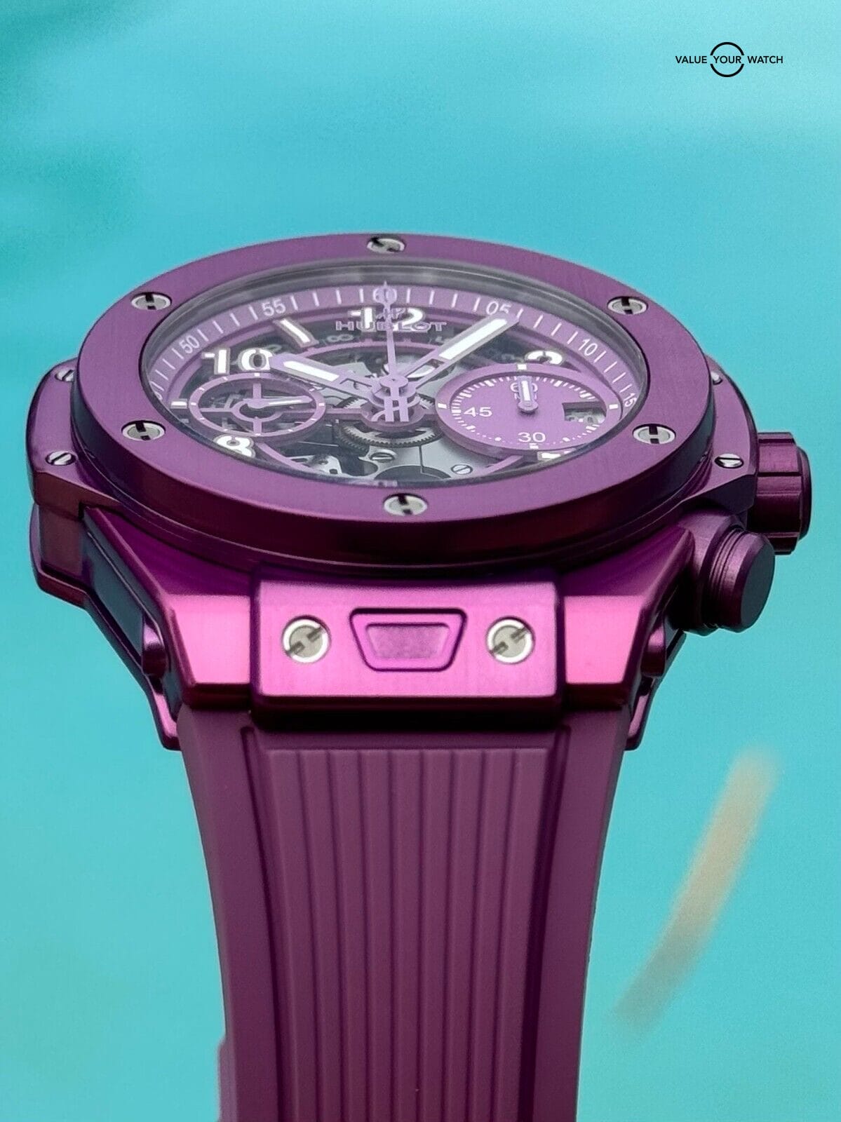 NEW Hublot Big Bang Unico Summer Purple 1 of 200 Limited 441.UL.5820.NR - Image 9