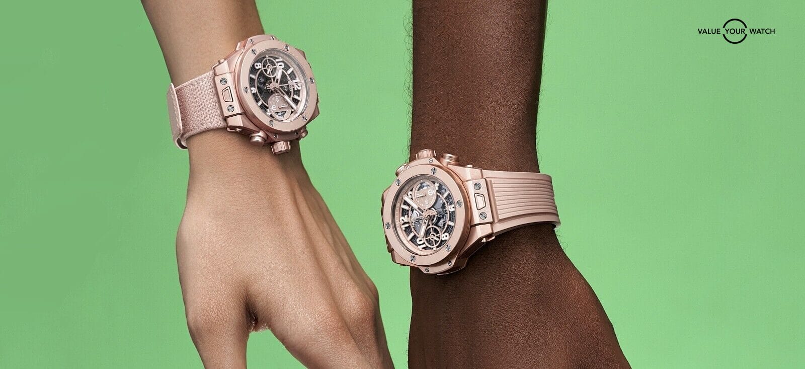 Hublot Big Bang Millennial Pink - RARE 1 of 200 Limited Collab w/ Garage Italia - Image 3