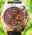 Breitling Chronomat 44 Rose Gold $10K MSRP SERVICED Two-Tone Amber Dial CB0110