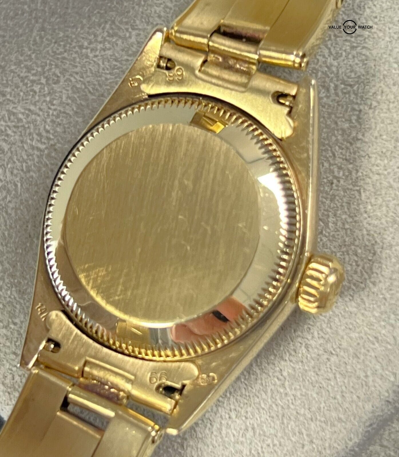 Rolex Ladies Oyster Perpetual 24mm 14K Yellow Gold 67197! - Image 7