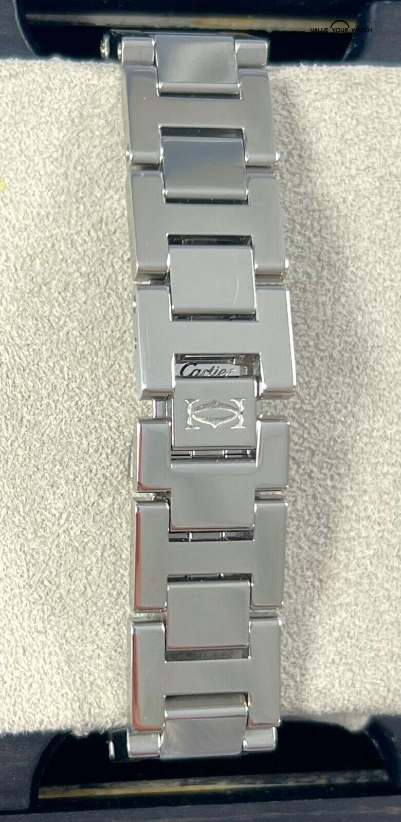 Cartier Miss Pasha 27mm Steel Pink Dial Ladies Watch W3140008 with Papers! - Image 13