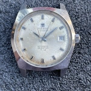 Vintage Tissot Visodate Automatic Seastar T12 Date Watch Estate Sale Running