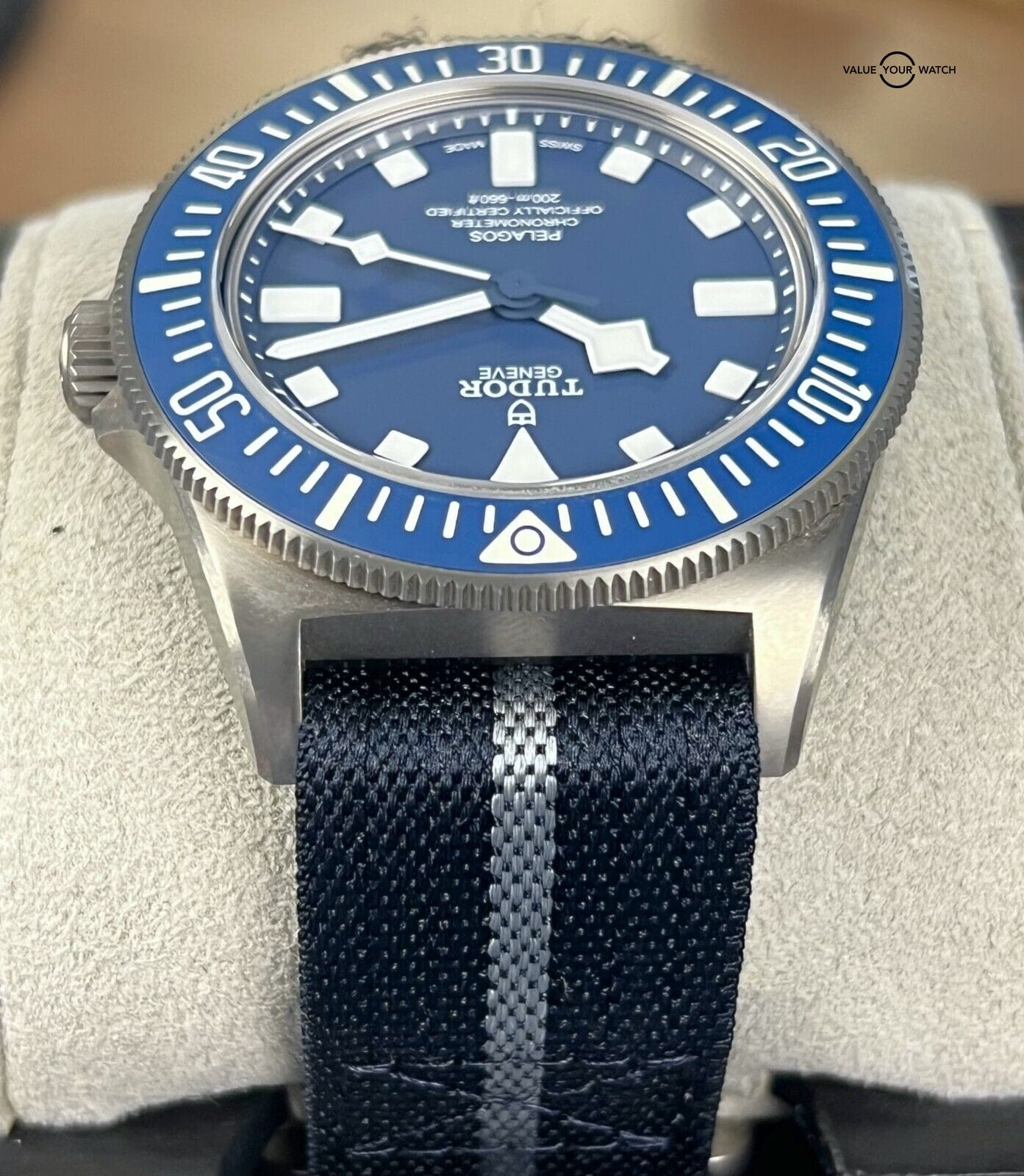 2022 Tudor Pelagos FXD Marine Nationale 42mm Blue Dial BOXES/PAPERS! - Image 5