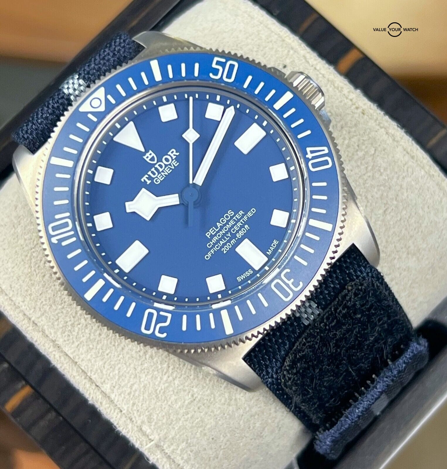 2022 Tudor Pelagos FXD Marine Nationale 42mm Blue Dial BOXES/PAPERS! - Image 9