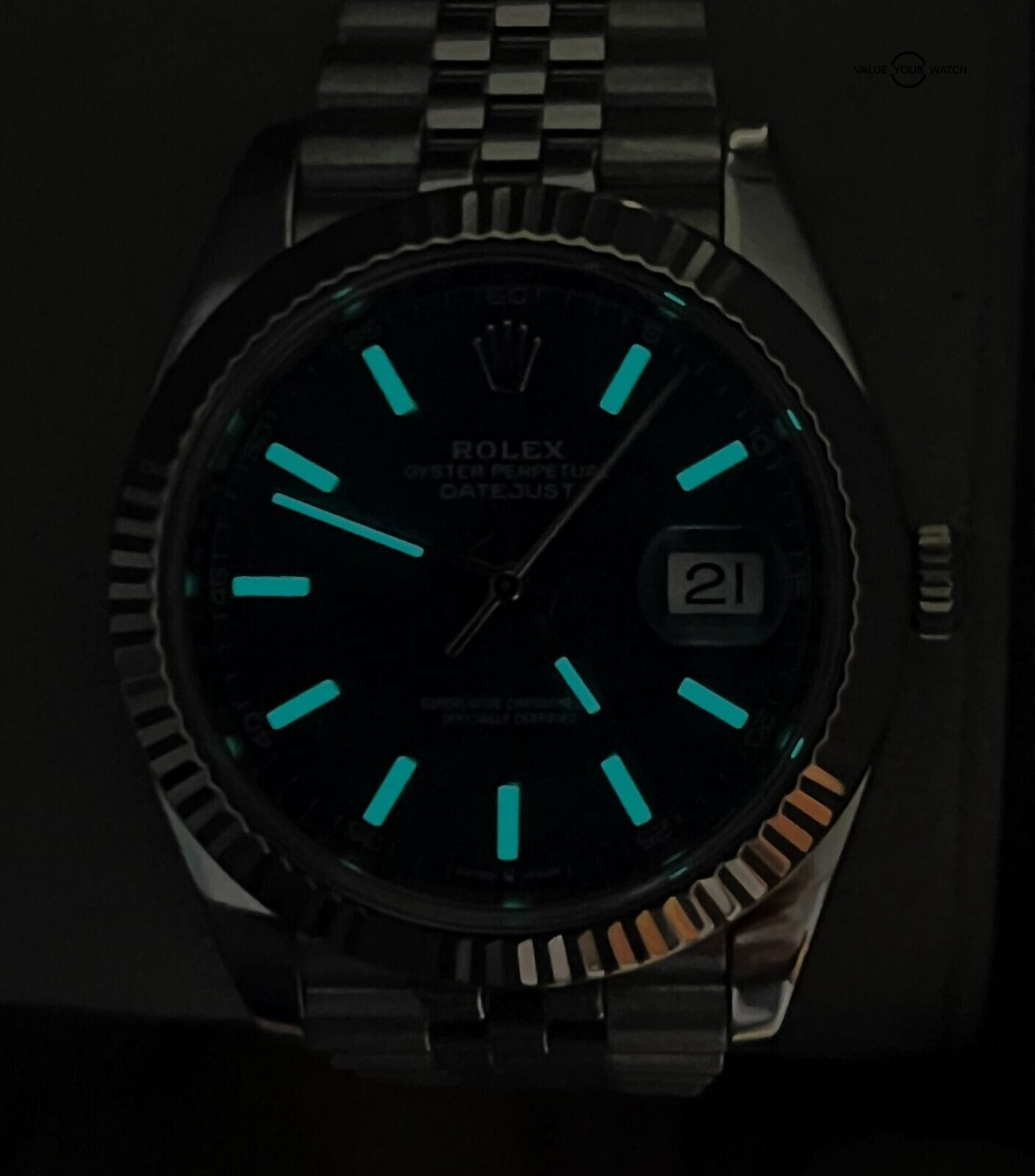 Rolex Datejust 41 Blue Dial Jubilee Stainless Steel White Gold 126334 B&P! - Image 13