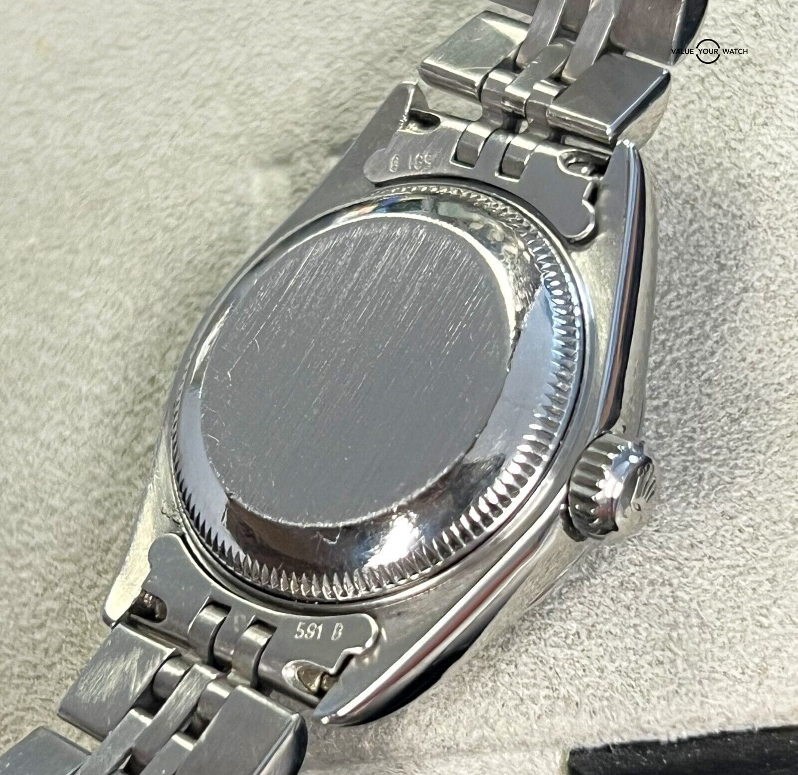 Rolex Date Ladies 69240 Jubilee Stainless Steel White Dial 26mm! - Image 6