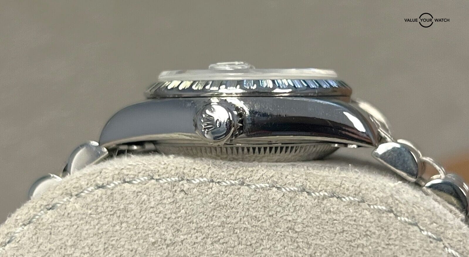 Rolex Date Ladies 69240 Jubilee Stainless Steel White Dial 26mm! - Image 8