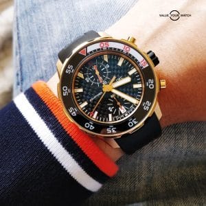 IWC Aquatimer Chronograph Flyback Rose Gold