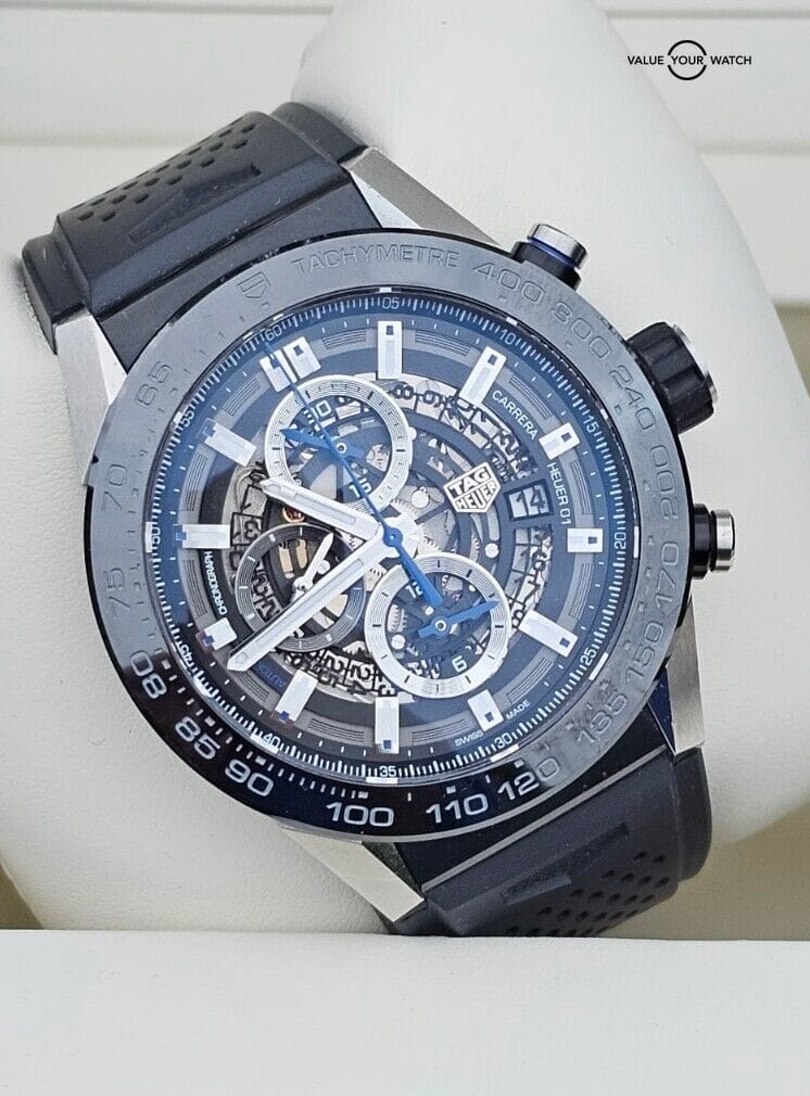 TAG Heuer Carrera Calibre 01 Chronograph Skeleton-CAR2A1T-0
