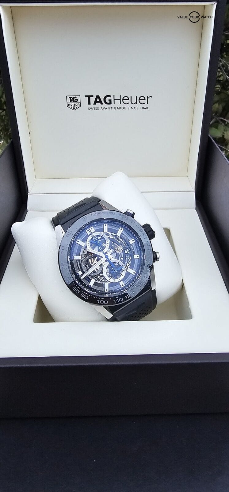 TAG Heuer Carrera Calibre 01 Chronograph Skeleton-CAR2A1T-0 - Image 3